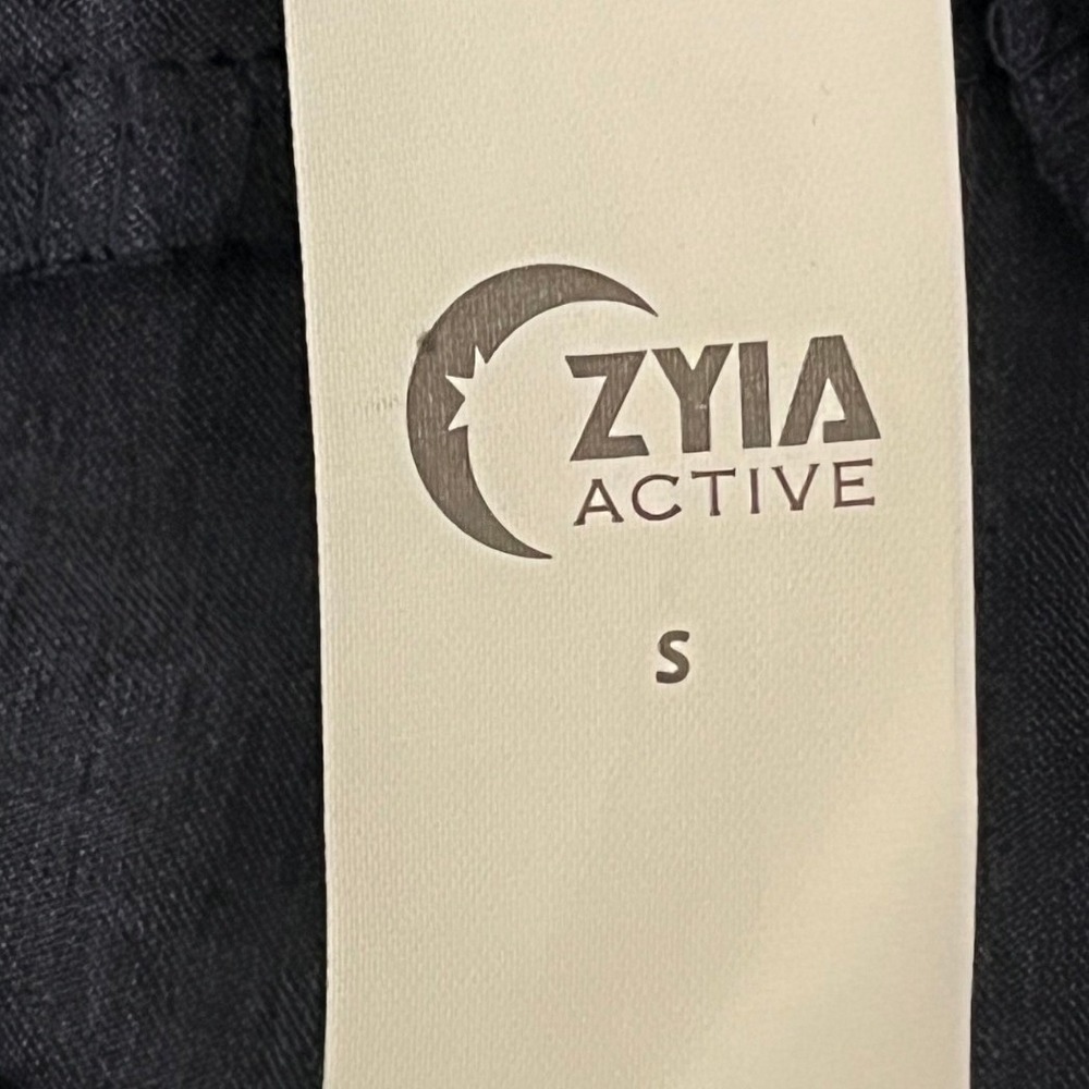 ZYIA‎ Active Unwind Joggers Navy Blue Drawstring Athleisure Pants S - Picture 6 of 8